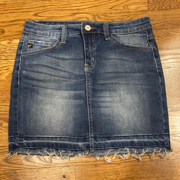 Denim Mini Skirt - Picture 1 of 2